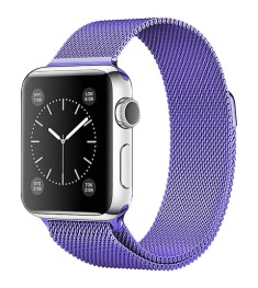 Ремінець Milanese Loop Apple Watch 38 / 40 / 41 / SE (Світло-фіолетовий) Ремінець Milanese Loop Apple Watch 38 / 40 / 41 / SE (Світло-фіолетовий)
