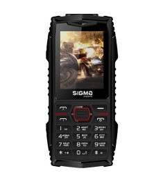 Мобільний телефон Sigma X-treme AZ68 Dual Sim (Чорний  /  Червоний)