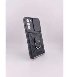 Бронь-чехол Ring Serge Armor Case Samsung Galaxy S21 FE (ShutCam) (Чёрный)