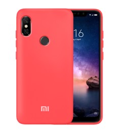 Силикон Original 360 Case Logo Xiaomi Redmi 6 Pro / Mi A2 Lite (Коралловый)
