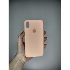 Силіконовий оригінальний чохол Apple для iPhone XR (Грейпфрут)
