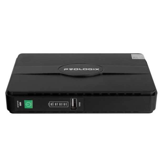 Джерело безперебійного живлення для маршрутизатора mini UPS DC Prologix PLP418ECO (Чорний)