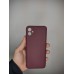 Силикон Original Case Samsung Galaxy A04E (2022) (ShutCam) (Бордовый)