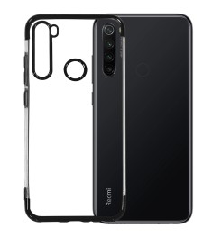 Силіконовий чохол UMKU Line для Xiaomi Redmi Note 8 (Чорний)