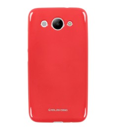 Силикон Molan Shining Huawei Y3 (2017) (Светло-красный)