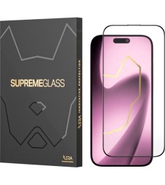 Защитное стекло iLera DeLuxe Original Apple iPhone 17 Pro (Black) iLFCDL17Pr