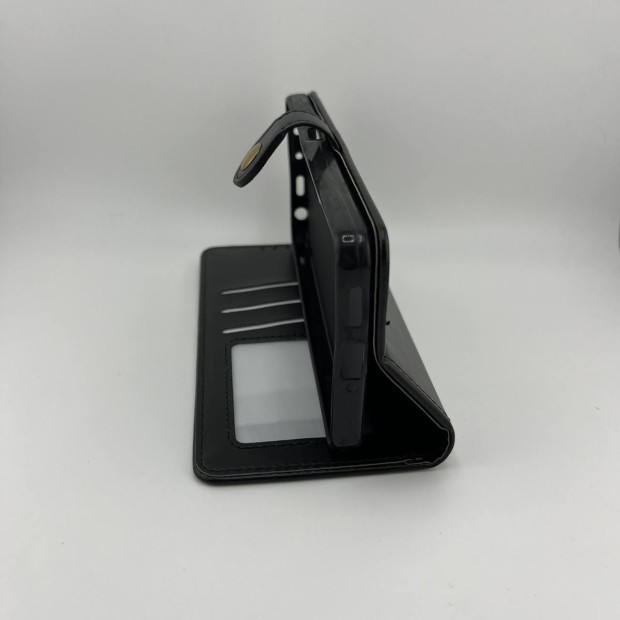 Leather Book Case Gallant for Xiaomi Poco X5 Pro 5G  /  Redmi Note 12 Pro 5G (Black)
