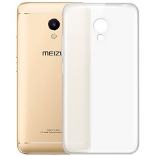 Силикон WS Meizu M5 (Белый матовый)