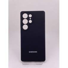 Чехол Silicone Case with MagSafe Samsung Galaxy S25 Ultra (Чёрный)