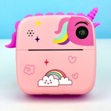 Детская фотокамера мгновенной печати A20 (Розовый)