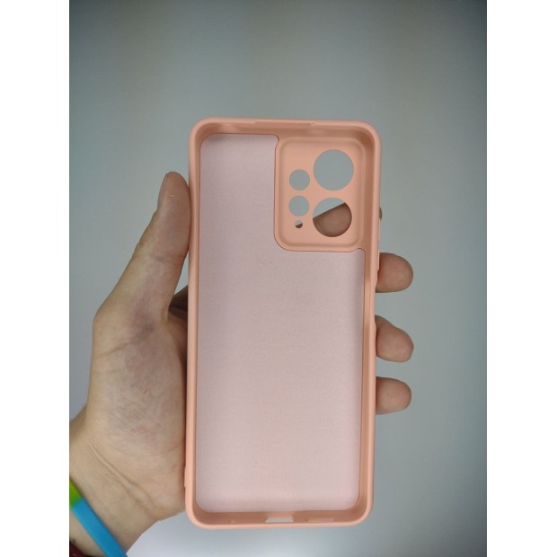 Силіконовий Original 360 чохол Xiaomi Redmi Note 12 4G (ShutCam) (Рожевий)