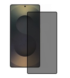Защитное стекло 5D Privacy HD Samsung Galaxy S25 Ultra (Finger Unlock) Black