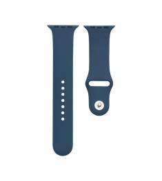 Ремінець для Apple Watch з силікону 42  /  44  /  45  /  49 мм (39) Космічний Си..