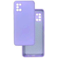 Силікон для Samsung Galaxy A31 (ShutCam) (Лавандовий) Оригінал
