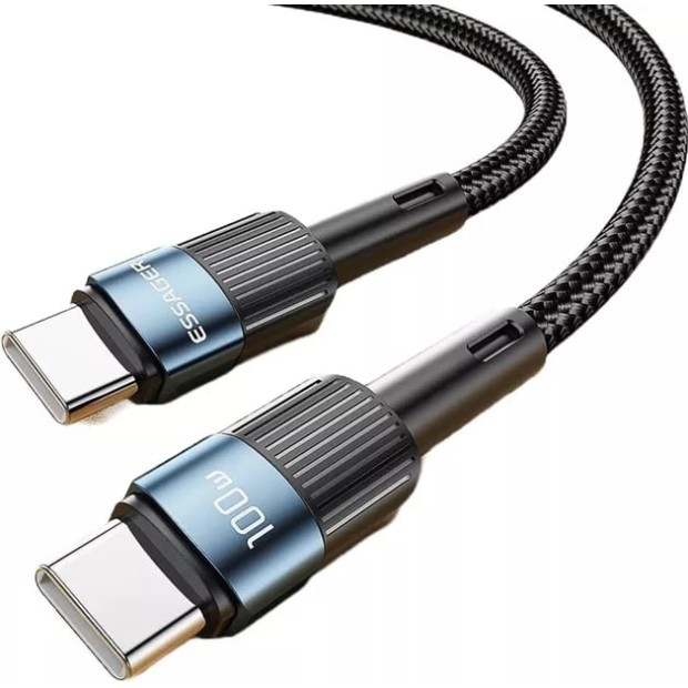 USB-кабель Essager Star 100W (1m) (Type-C - Type-C) (Blue) EXCTT1-XC03