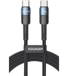 USB-кабель Essager Star 100W (1m) (Type-C - Type-C) (Blue) EXCTT1-XC03