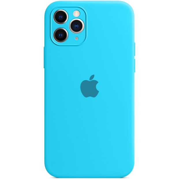Силіконовий чохол Original RoundCam для Apple iPhone 11 Pro Max (20) синій.