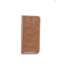 Чохол-книжка Leather Elegant для Xiaomi Redmi Note 13 Pro 5G (Коричневий)