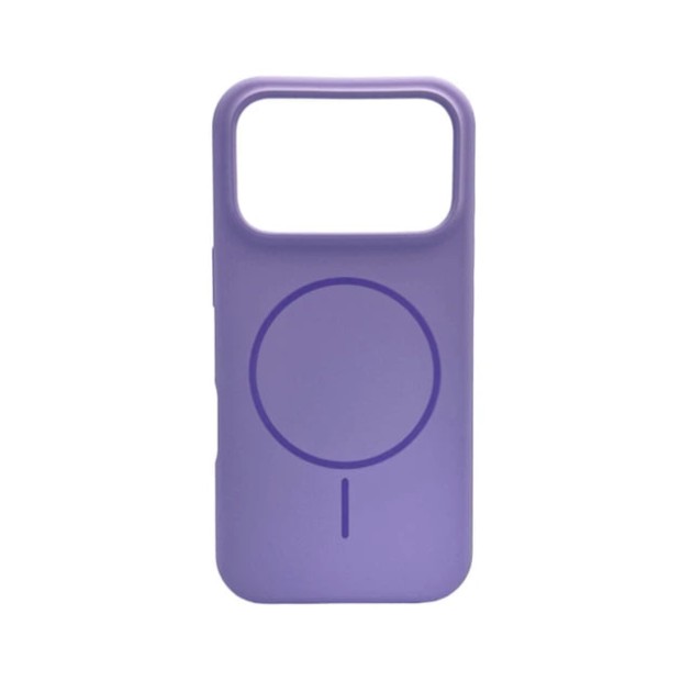 Силикон Original Round Case with MagSafe Apple iPhone 17 Pro Max (43) Glycine