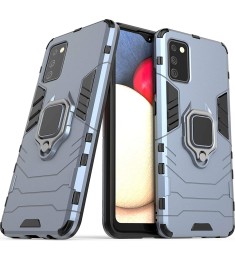 Dusty Turquoise Ring Armor Case for Samsung Galaxy A02S (2020)