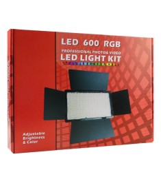Набір для зйомки Camera Light 21cm (E-600) Battery (Чорний)
