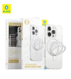 Накладка Blueo Crystal 360 з обертовою підставкою і MagSafe для Apple iPhone 16 ..