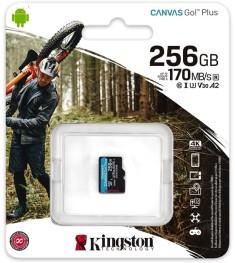 Карта пам'яті Kingston Canvas Go! Plus SDXC 256Gb (UHS-1) (Class 10)