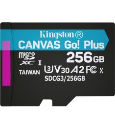 Карта пам'яті Kingston Canvas Go! Plus SDXC 256Gb (UHS-1) (Class 10)