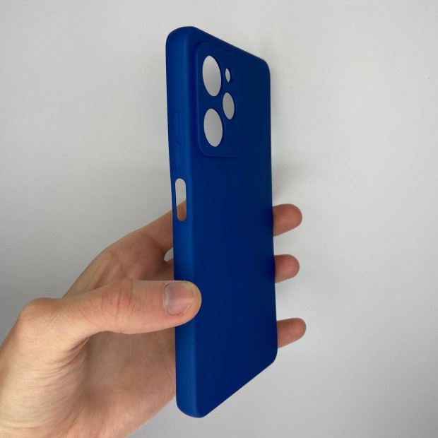 Силіконовий оригінальний 360-чохол для Xiaomi Poco X5 (ShutCam) (Кобальт)