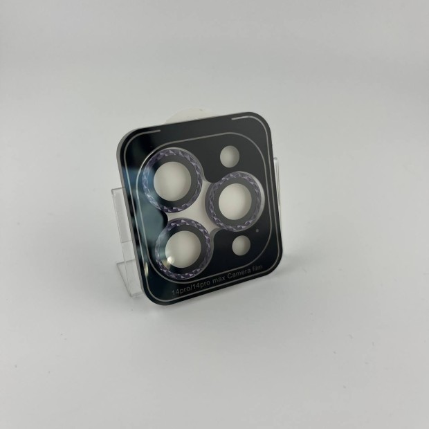 Захисне скло на камеру Rhombus Diamond Apple IPhone 14 Pro  /  14 Pro Max (Фіолетовий)