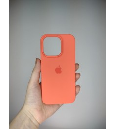 Силикон Original Round Case Apple iPhone 14 Pro (Pink Citrus)