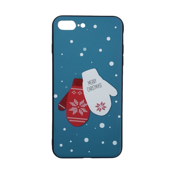 Силикон Christmas Case Apple iPhone 7 Plus / 8 Plus (Glove)