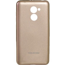 Силіконова накладка Molan Shining для Huawei Y7 (2017) (Золота)