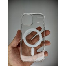 Чохол Clear Case with MagSafe Apple iPhone 15 (Прозорий)