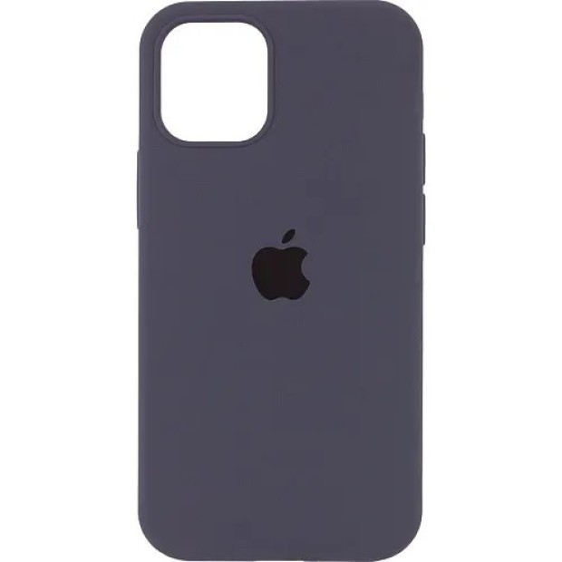 Силикон Original Round Case Apple iPhone 15 (19) Dark Grey