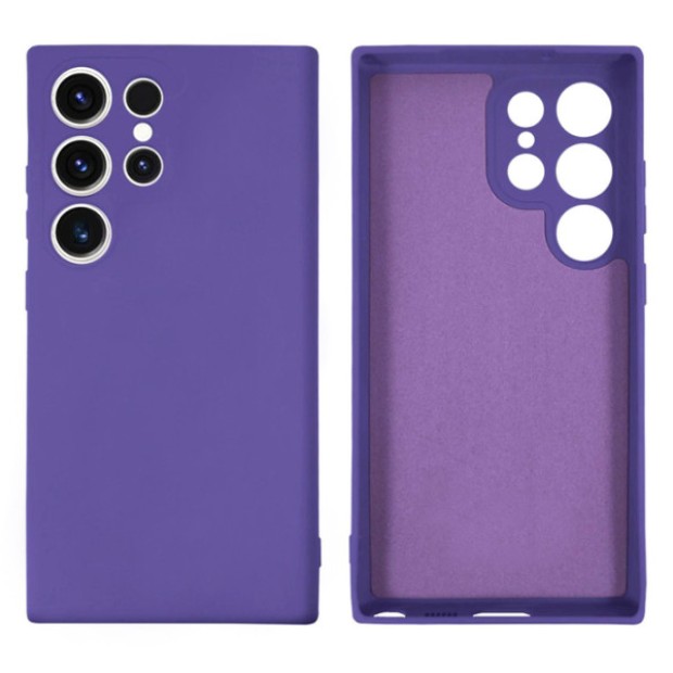 Силіконовий чохол Original Samsung Galaxy S23 Ultra (ShutCam) (Фіолетовий)