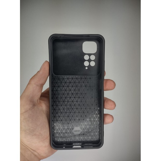 Чохол-бампер Ring Serge Armor Case для Xiaomi Redmi Note 11  /  11S (ShutCam) (Чорний)