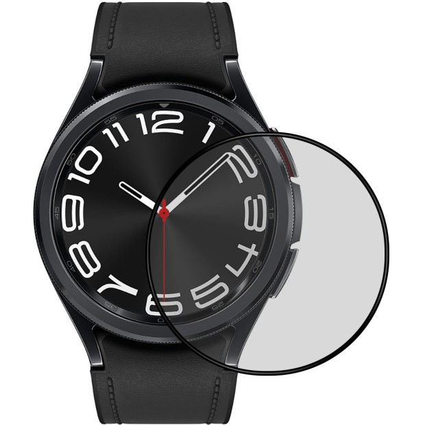 Захисне скло 5D Samsung Galaxy Watch 6 Classic 47mm Black