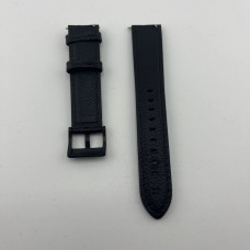Ремінець Leather Edition 20 мм (Чорний)