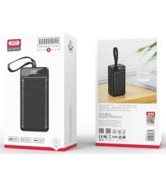 PowerBank XO PR159 60000mAh PD 20W + QC 22.5W (Black) U