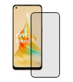 Захисне скло 3D Curved для Oppo Reno 8T 5G Чорне
