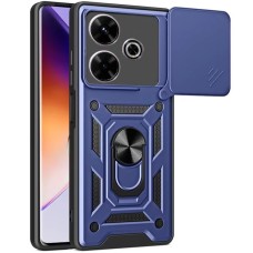 Бронь-чехол Ring Serge Armor Case Xiaomi Redmi 13 4G (ShutCam) (Синий)