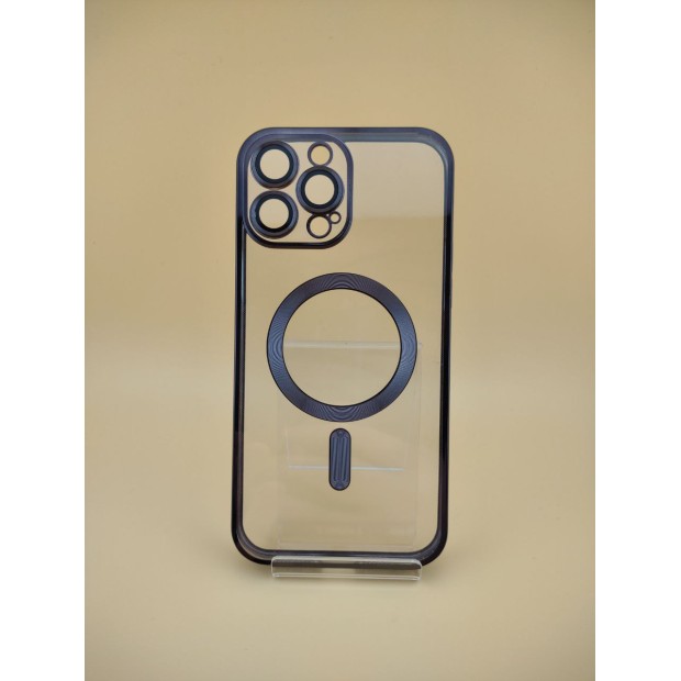 Чохол UMKU Shining з MagSafe для Apple iPhone 13 Pro Max (чорний)