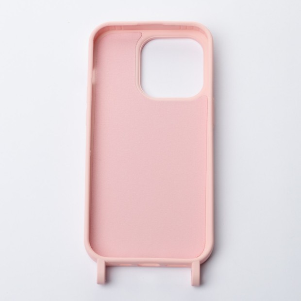 Накладка Cord Case для Apple iPhone 15 (Рожева)