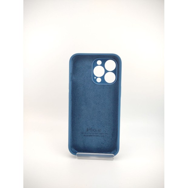 Силикон Original RoundCam Case Apple iPhone 13 Pro (22) Blue Cobalt