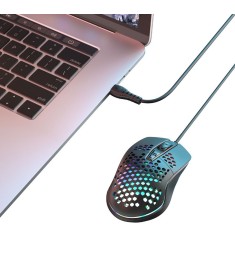 Миша дротова ігрова XO M4 Streamer (Чорна)