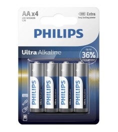 Батарейка Phillips Ultra Alkaline LR6 AА 1.5V (4шт) DT