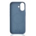 Чехол Silicone Case with MagSafe Apple iPhone 17 (Anchor Blue)