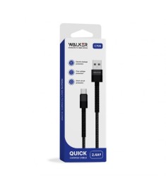 USB-кабель Walker C700 (1m) (Type-C) (Чёрный)
