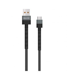 USB-кабель Walker C700 (1м) (Type-C) (Чорний)